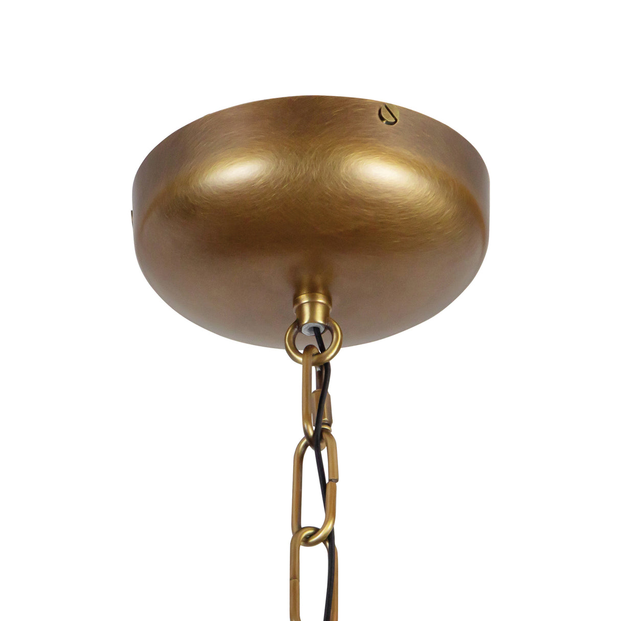 Bettina LED Chandelier 30", Vintage Brass