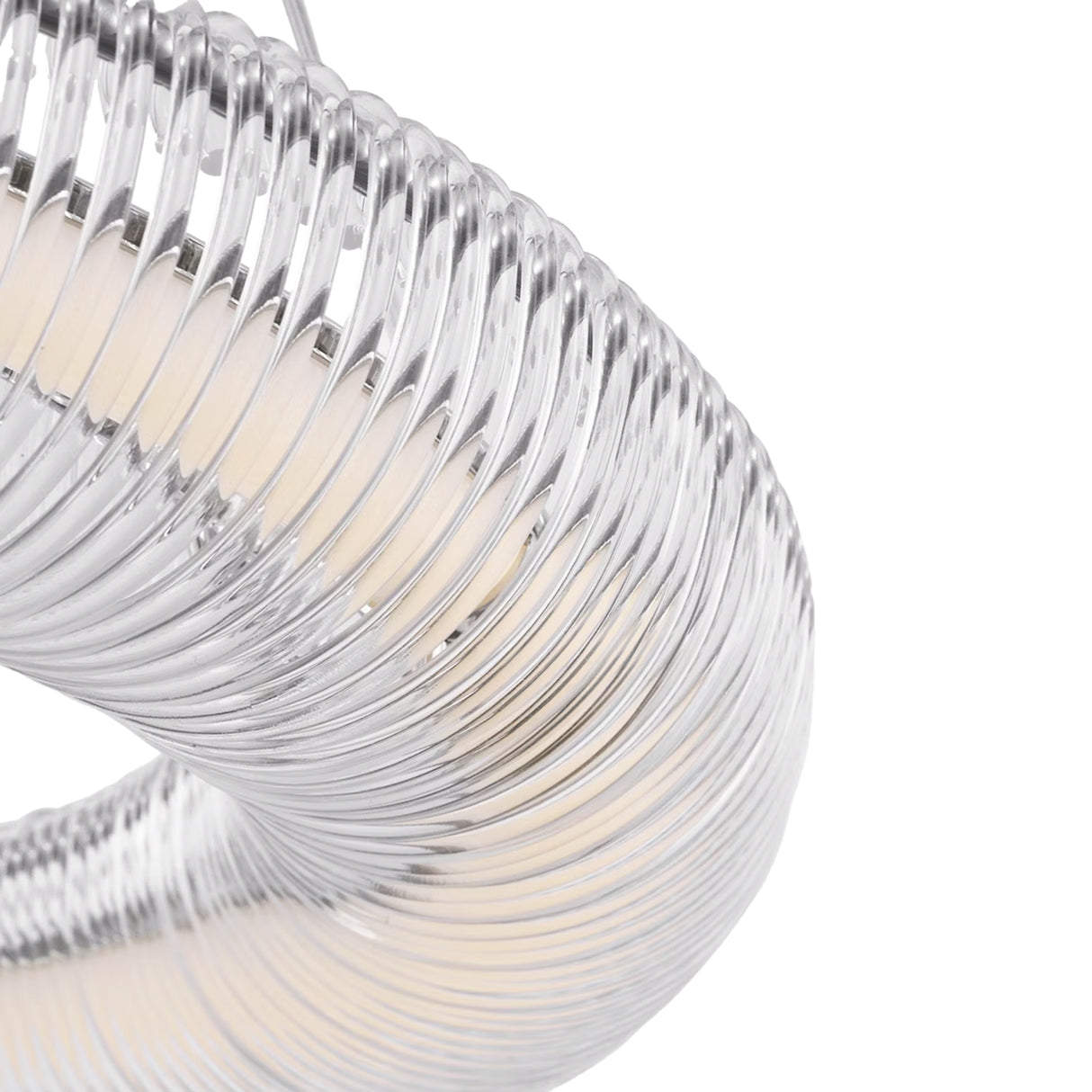 Amir Large LED Chandelier 30", Polished Nickel