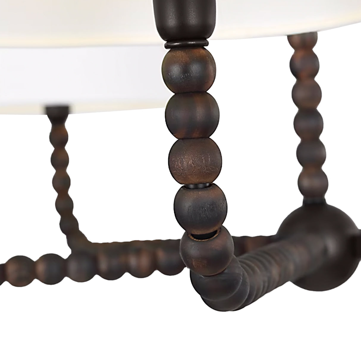Casimir 5 Light Chandelier 39", Aged Iron