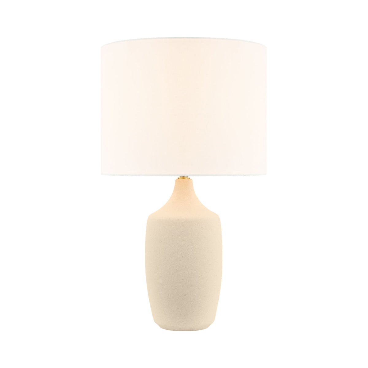 Stroud Medium Table Lamp 22", Beige