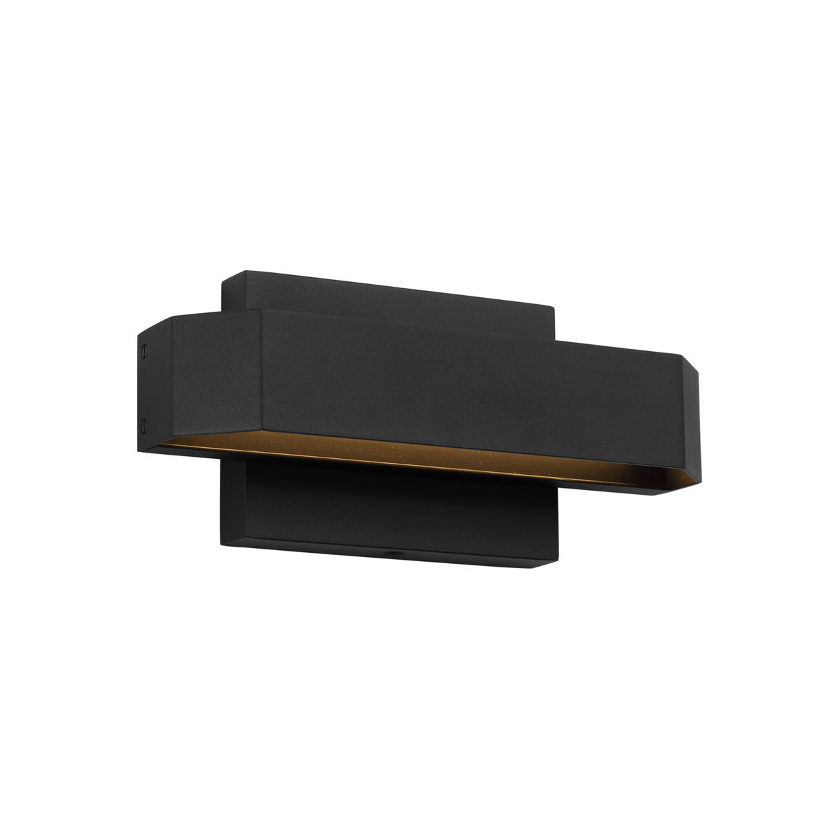 Godfrey LED Outdoor Wall Light, Small 10", Textured Black
