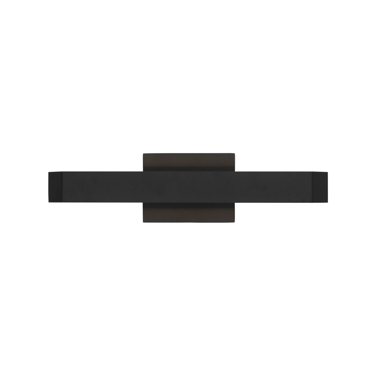 Godfrey LED Outdoor Wall Light, Medium 18", Textured Black