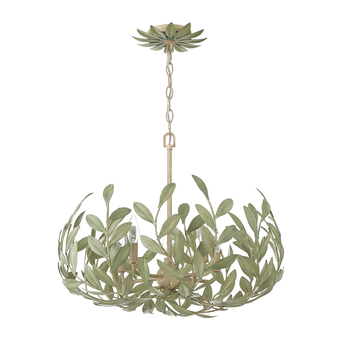 Alison Chandelier 23", Antique Sage