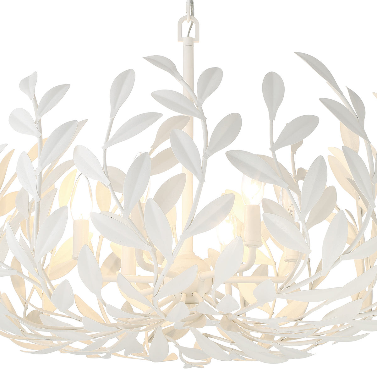 Alison Chandelier 27", Matte White