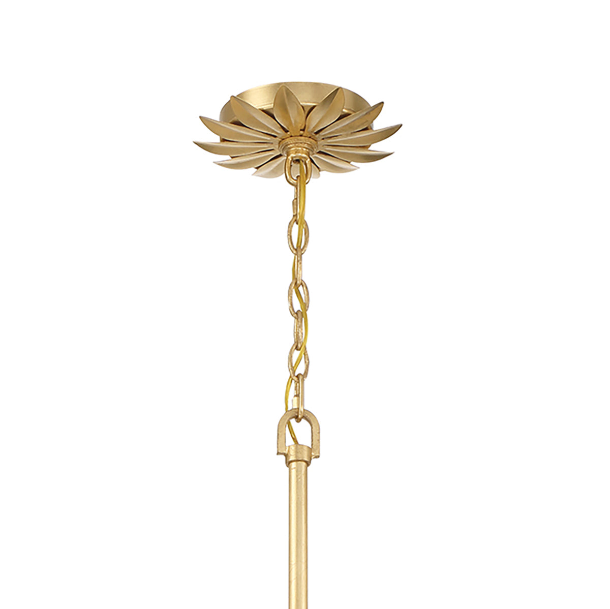 Alison Chandelier 23", Antique Gold