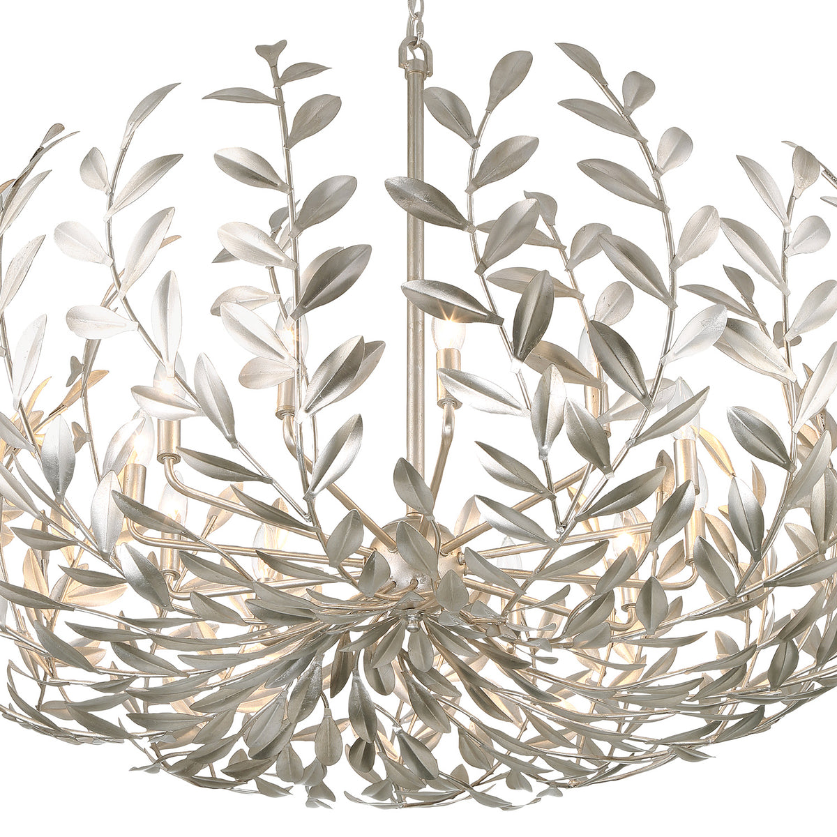 Alison Chandelier 42", Antique Silver
