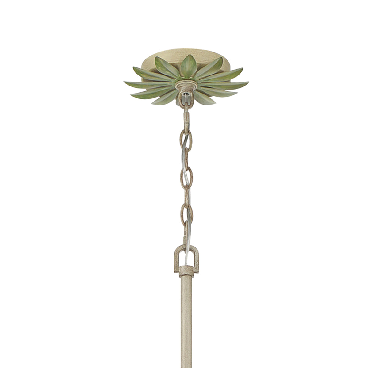 Alison Chandelier 42", Antique Sage