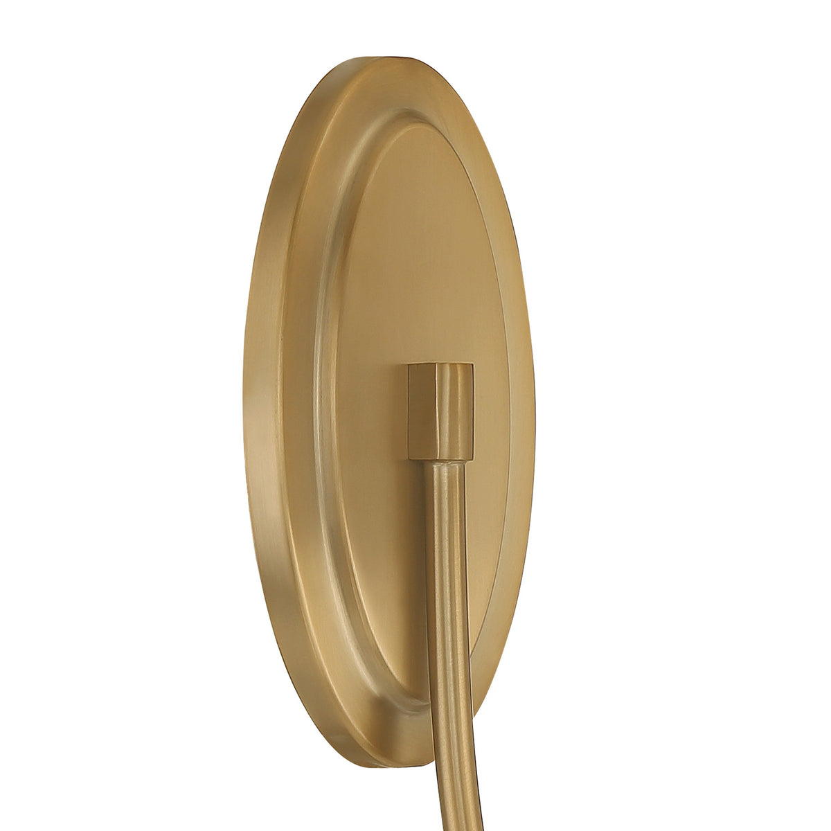 Camira Wall Sconce 13", Aged Brass and Opal Glass