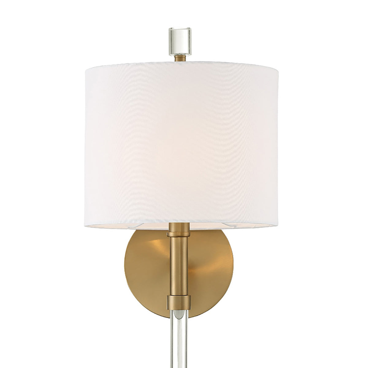 Bernadine Wall Sconce 22", Aged Brass