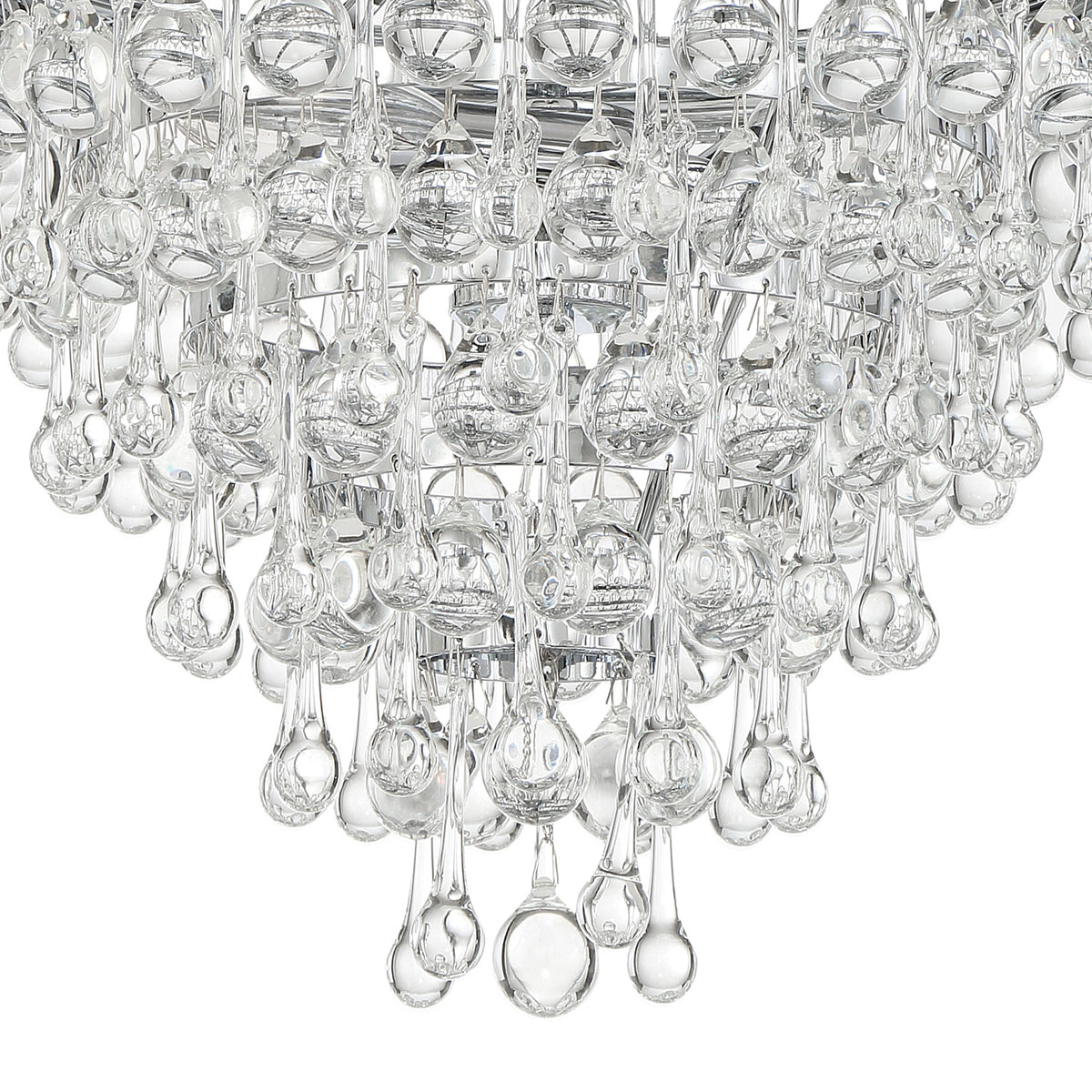 Betony 3 Light Mini Chandelier 13", Chrome