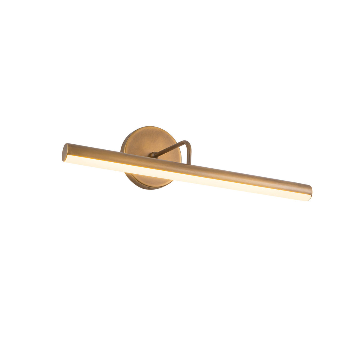 Benson LED Picture Light 18", Brass