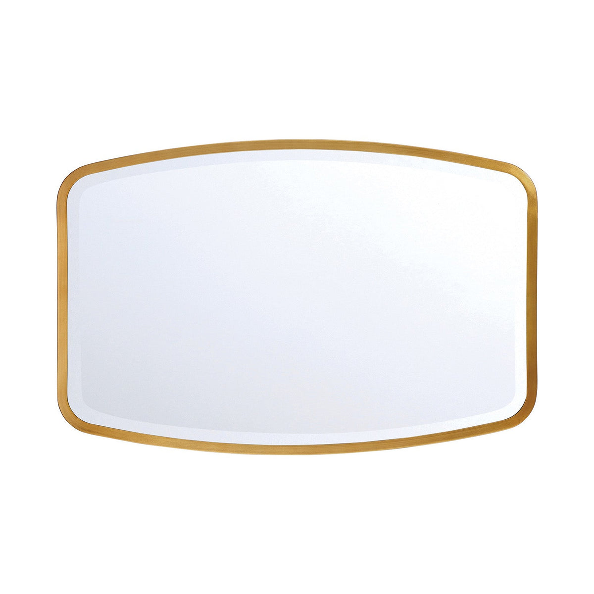 Pelham Rectangular Decorative Mirror 24" x 36", Antique Gold
