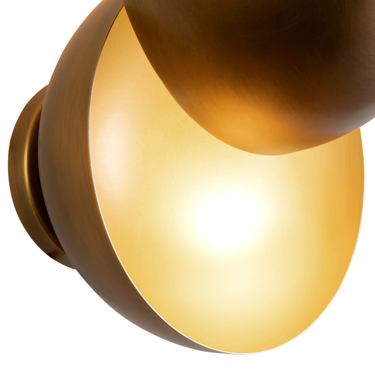 Alton LED Wall Sconce 12", Vintage Brass