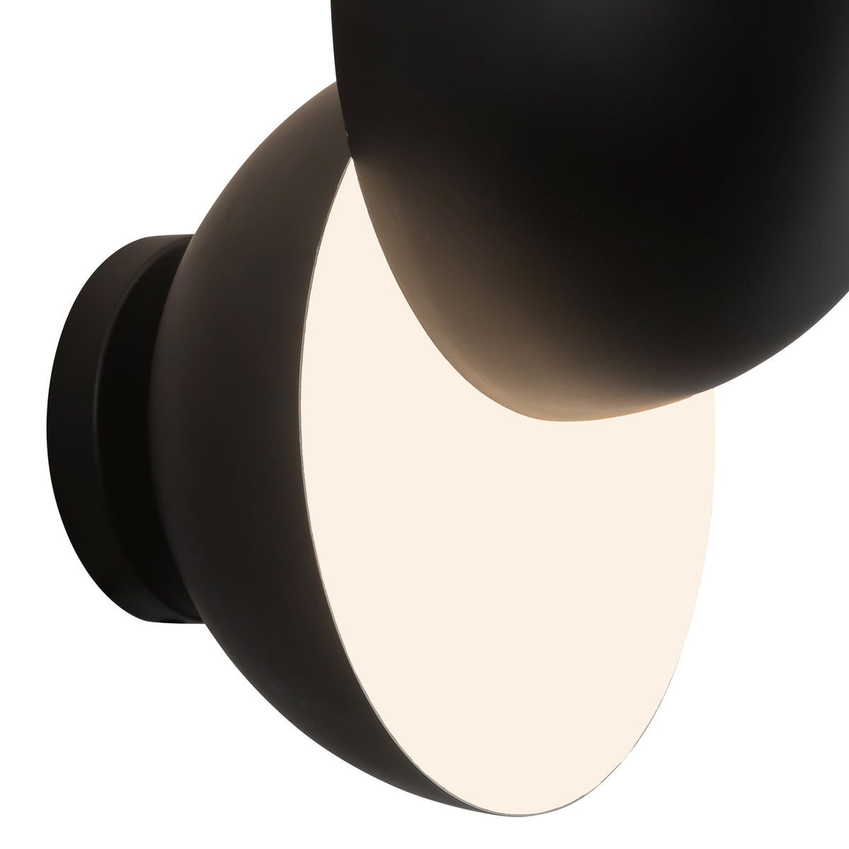 Alton LED Wall Sconce 12", Black
