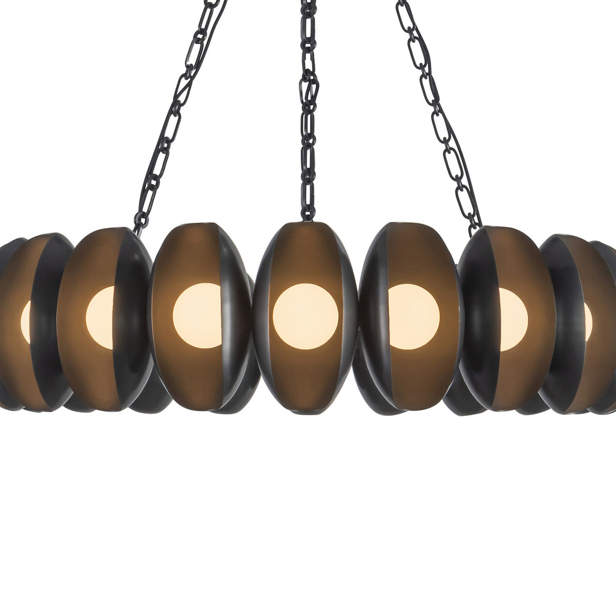 Bolton 20 Light LED Chandelier 37", Urban Bronze