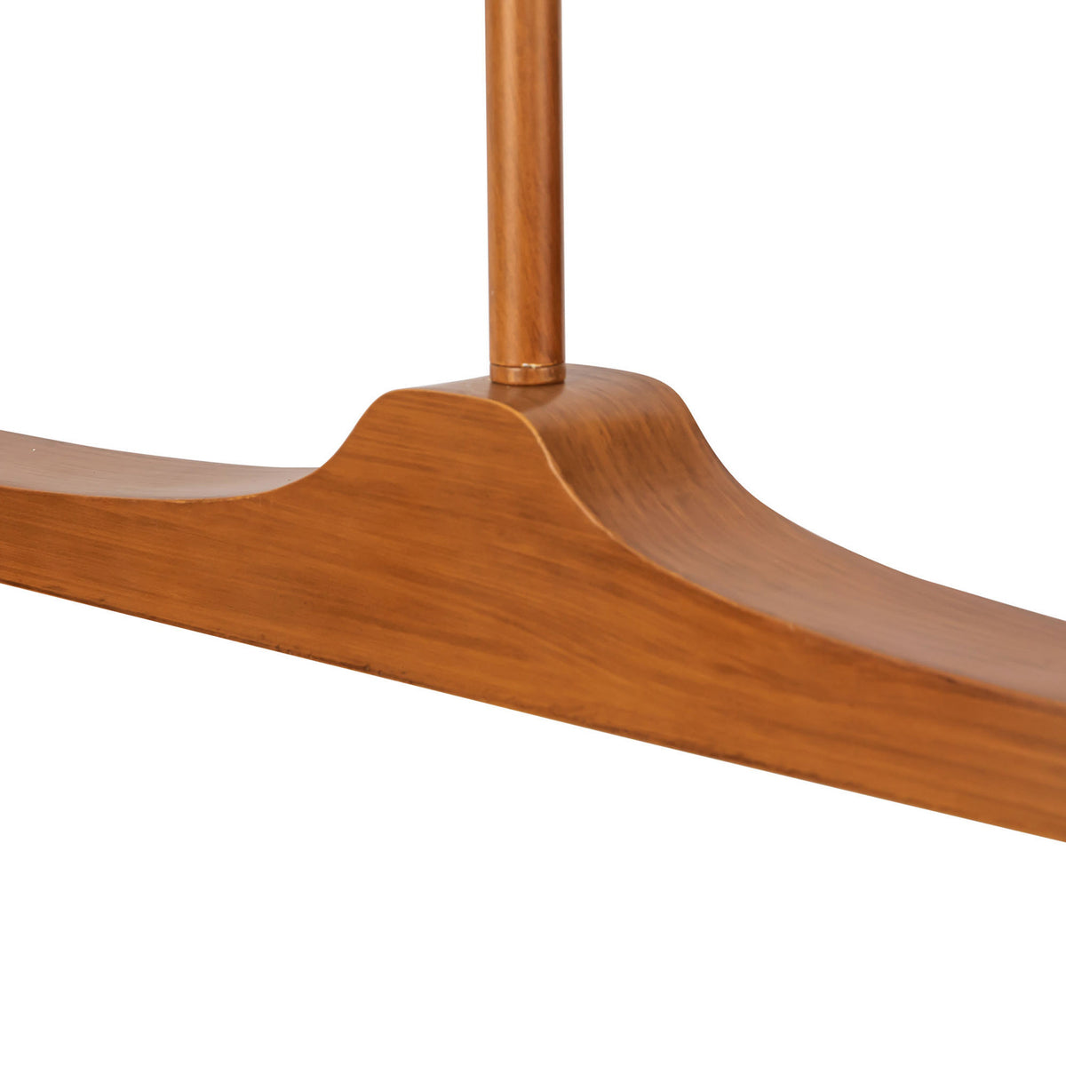 Duncan 2 Globe Linear Pendant 47", Teak and Opal Glass