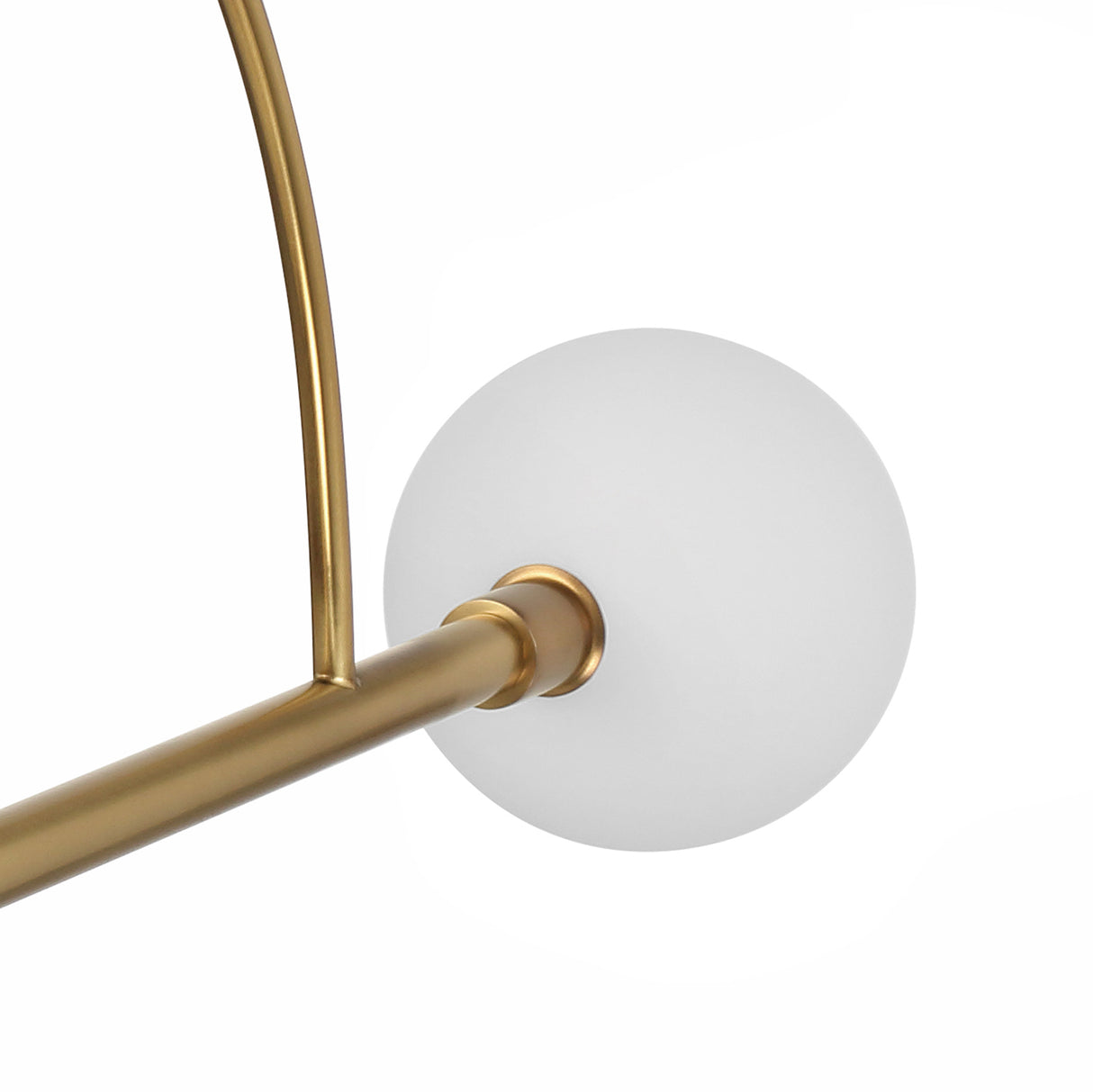 Milo Pendant Replacement Glass Globe, Aged Brass