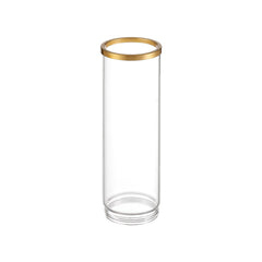 Lea Wall Sconce Replacement Glass, Aged Brass