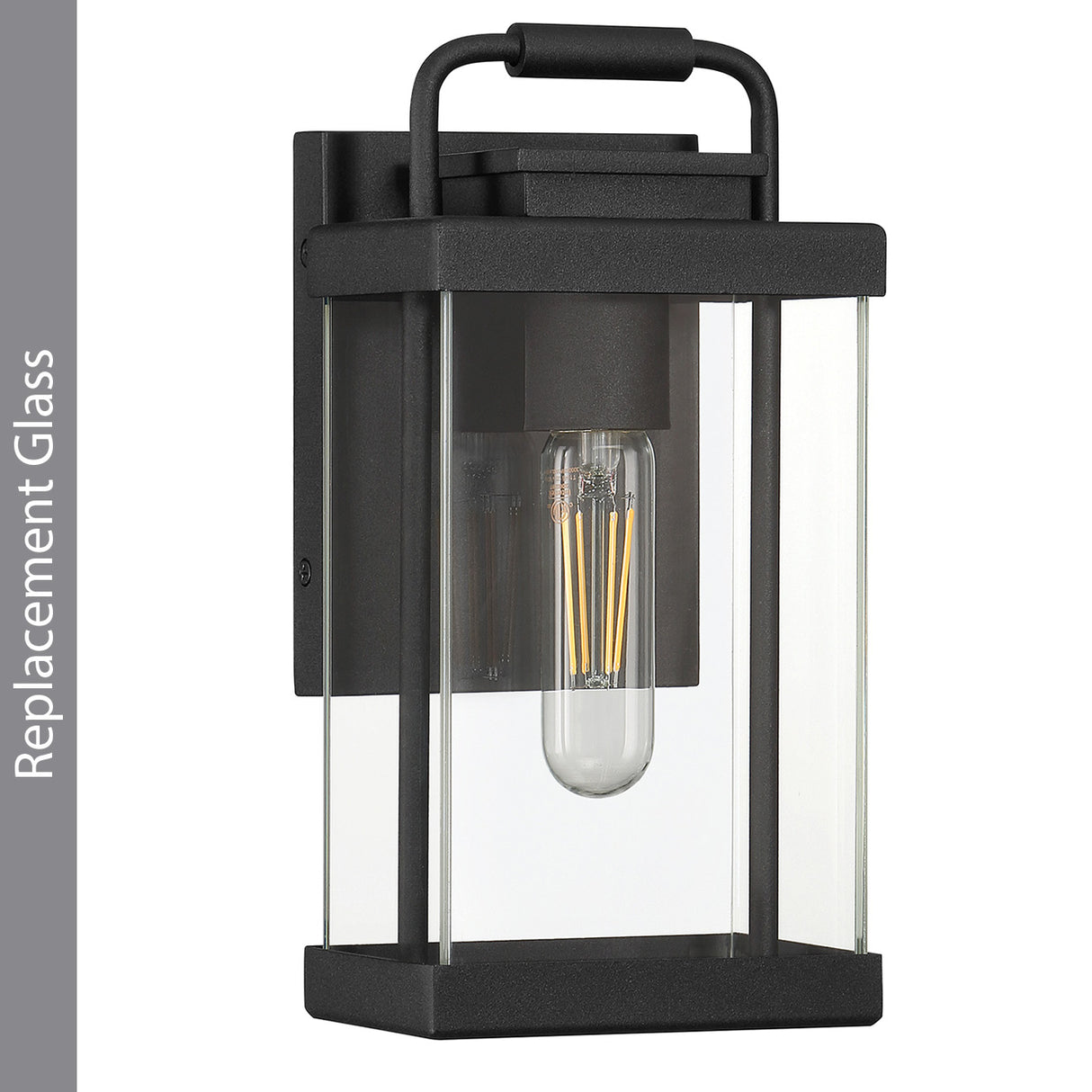 Parker Outdoor Wall Light Replacement Glass, Small