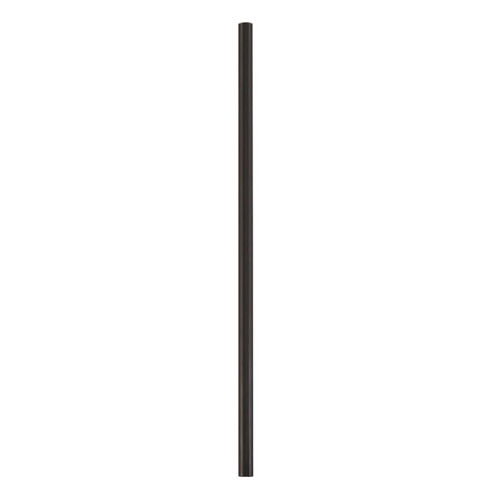Linear Castell and Vince 12" Down Rod, Matte Black (16mm)