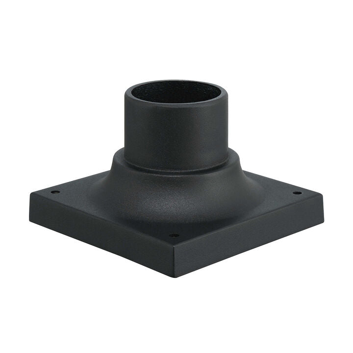 Outdoor Pier Mount Adapter, Black