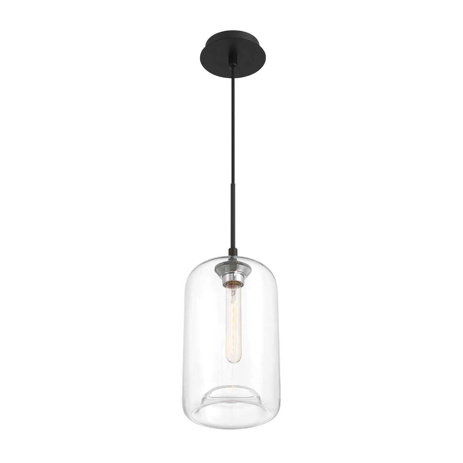 Windsor Turn of the Century Industrial Fixture Pendant Light, Handblown 12