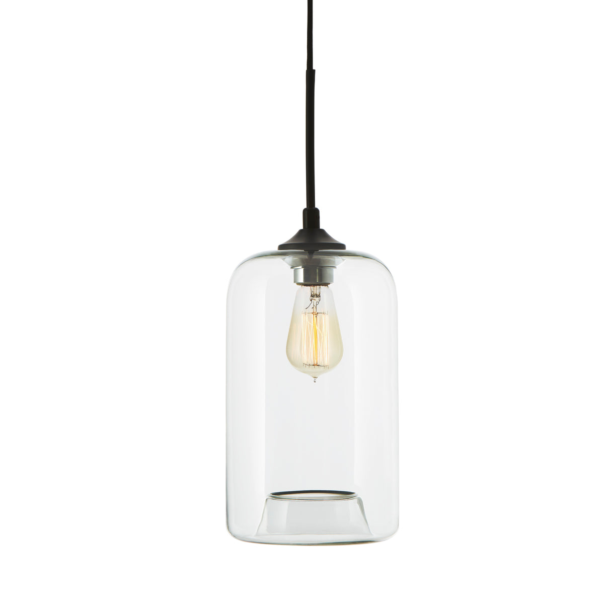 Windsor Heights Cylinder Glass Pendant