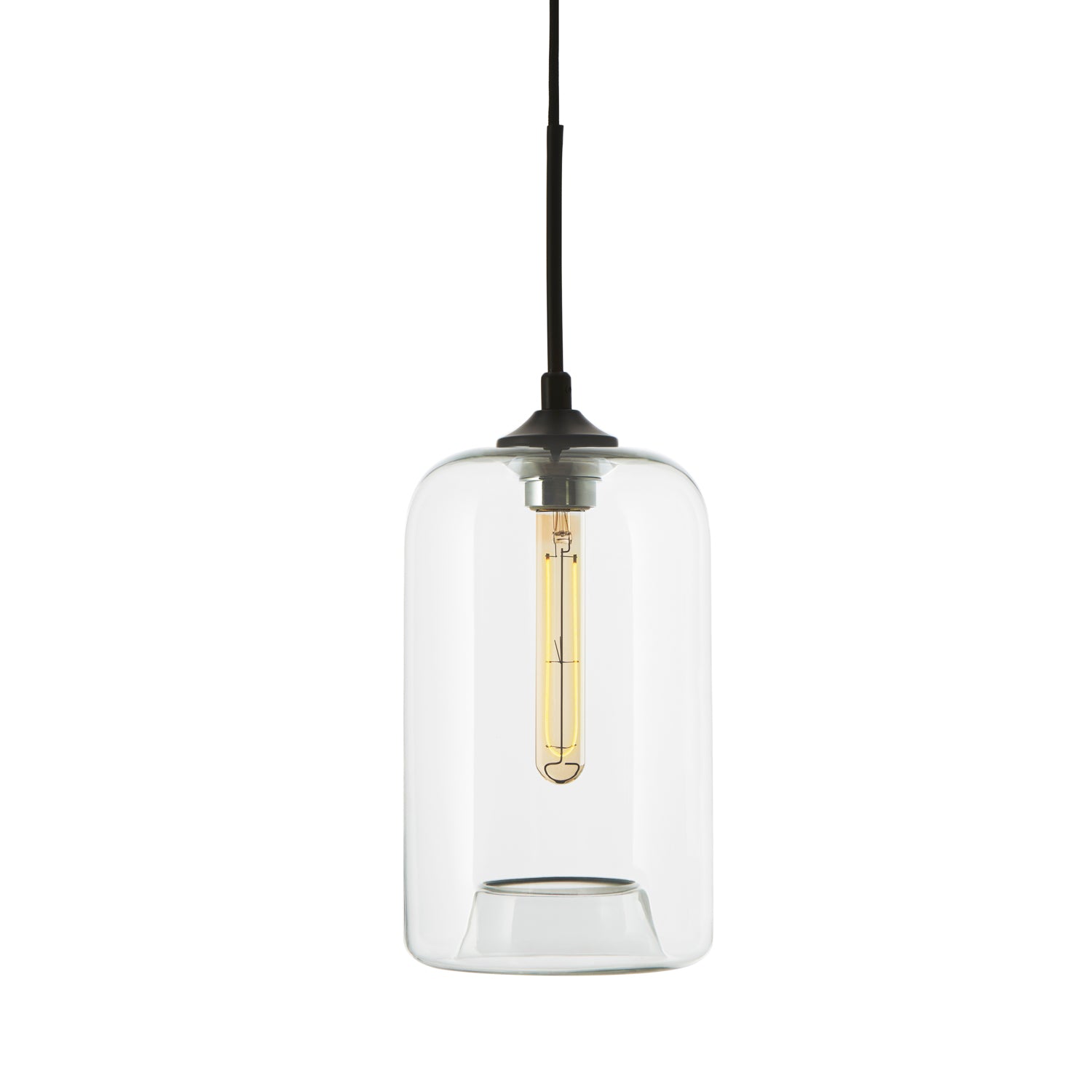 Windsor Heights Cylinder Glass Pendant