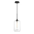 Windsor Turn of the Century Industrial Fixture Pendant Light, Handblown 12" Tall Glass Shade with Vintage Style Back Cord, wide angle