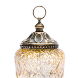 Amira Mini LED Mercury Glass Lanterns, Set of 4