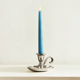 Emory Silver Taper Candle Holder