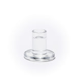 Verrea Clear Taper Candle Holders, Set of 4