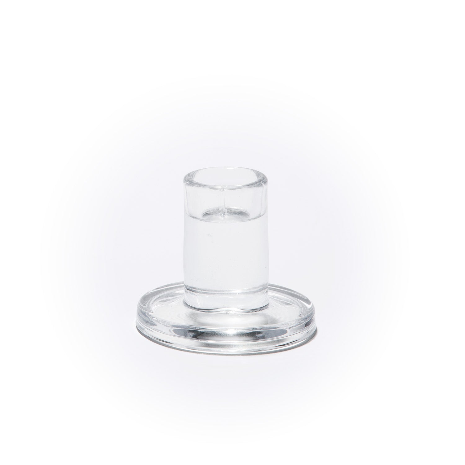 Verrea Clear Taper Candle Holders, Set of 4