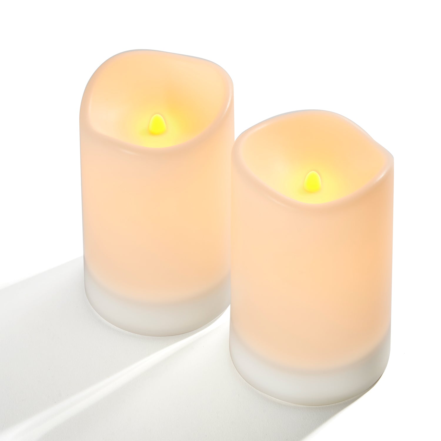 Thea Solar Powered Candles, Set of Two, 4