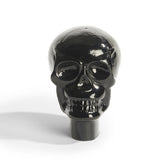 Elvira Glass Skull - Opal Black