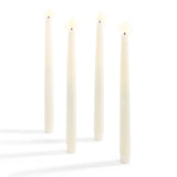 Infinity Wick Ivory 11" Taper Candles, Set of 4