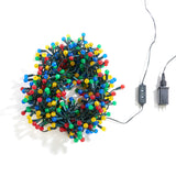 Cosmic Cluster Multi-Color Outdoor String Lights, 24 Feet, Plug-In