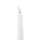 Infinity Wick White 9" Taper Candles, Set of 4