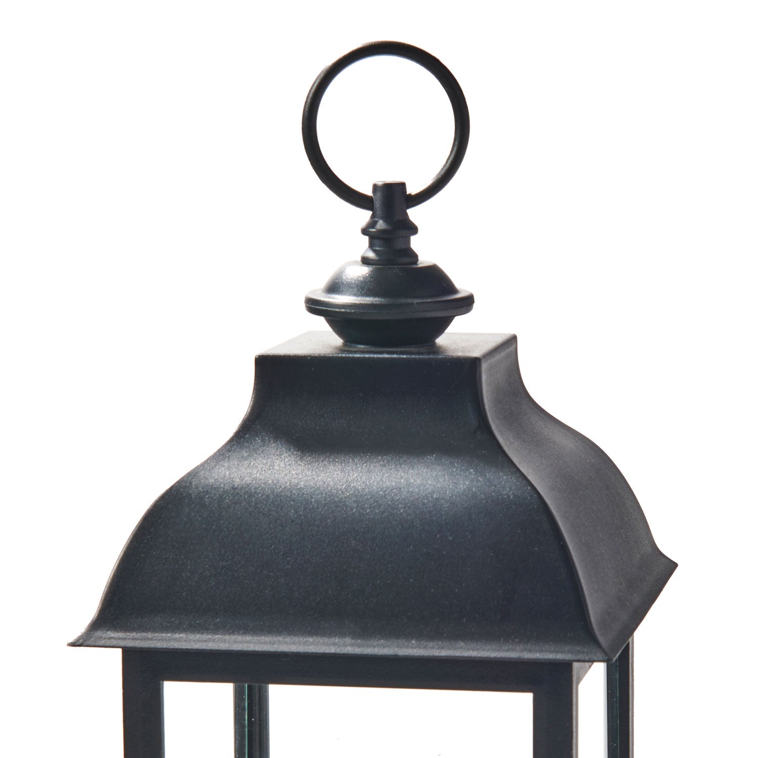 Hazel Outdoor Lantern with Infinity Wick Flameless Candle