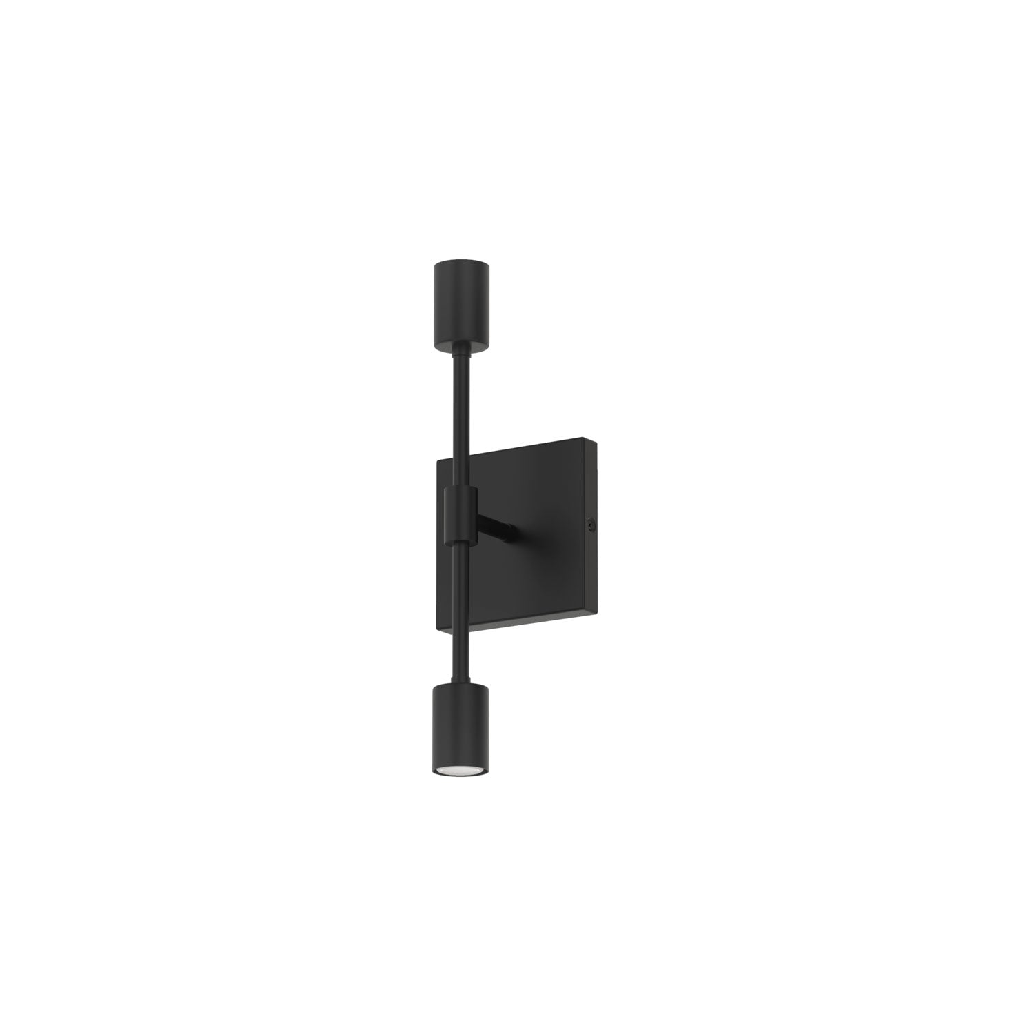 Prospect 2 Light Wall Sconce, Matte Black