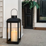 Tanner Solar Flameless Lantern, Medium