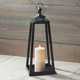 Open Box Cooper Outdoor Lantern with Flameless Candle, Large
