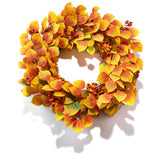 Fall Aspen Wreath with 80 LEDs