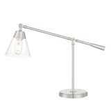 Owen Table Lamp, Polished Nickel