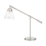 Owen Table Lamp, Polished Nickel