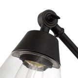 Owen Adjustable One Arm Wall Light, Matte Black