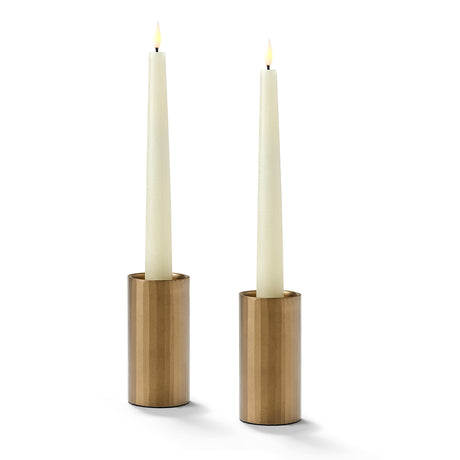 Allie Taper Candle Holders, Large, Set of 2