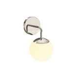 Open Box Castell Single Globe LED Vanity Light, Chrome