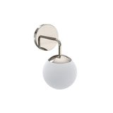 Open Box Castell Single Globe LED Vanity Light, Chrome