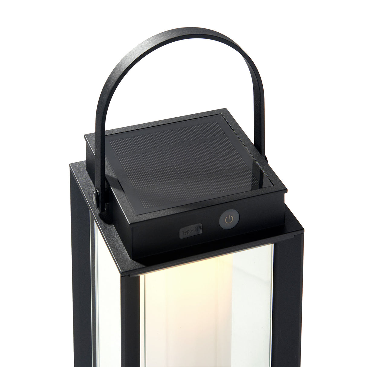 Logan Indoor/Outdoor LED Solar Lantern